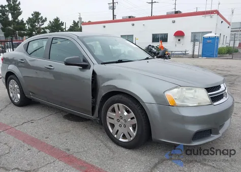 2013 Dodge Avenger Se from USA, damaged, VIN 1C3CDZAB5DN700700